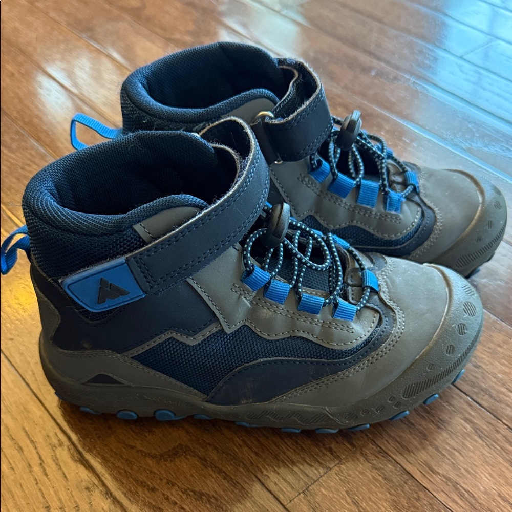 Mishansha Kids Boots - Blue and Brown